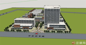 現(xiàn)代工廠辦公區(qū)建筑規(guī)劃設(shè)計(jì) 數(shù)字化模型在建筑工程中的應(yīng)用